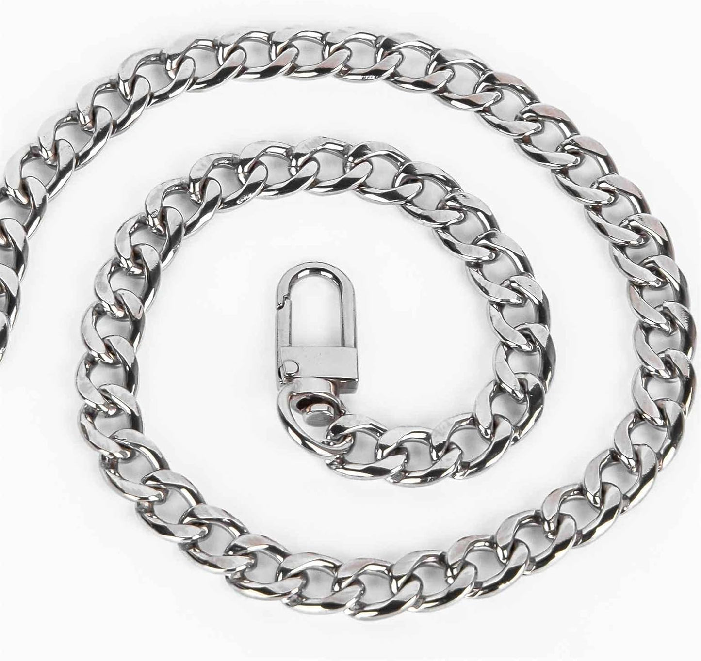 Handykette mit abnehmbarer Hülle für Galaxy A20e, Kette - Silber