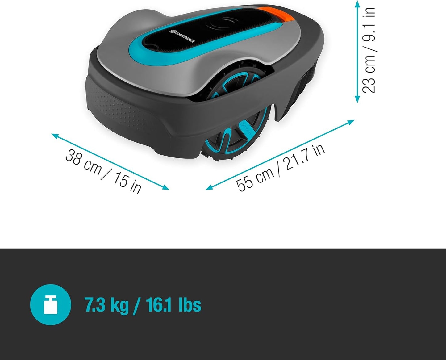 Mähroboter SILENO City, 600m2