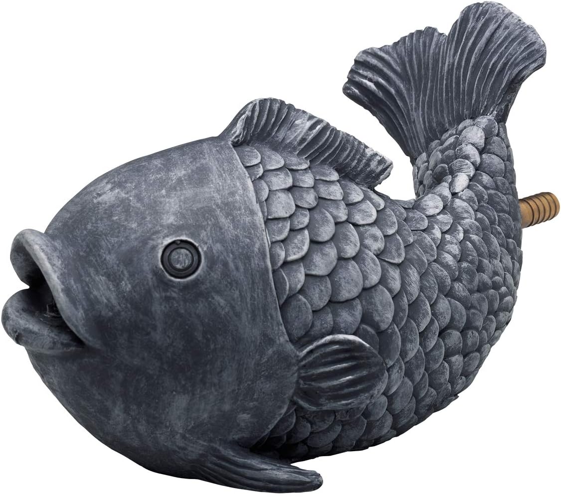 Wasserspeier Fisch, Grau