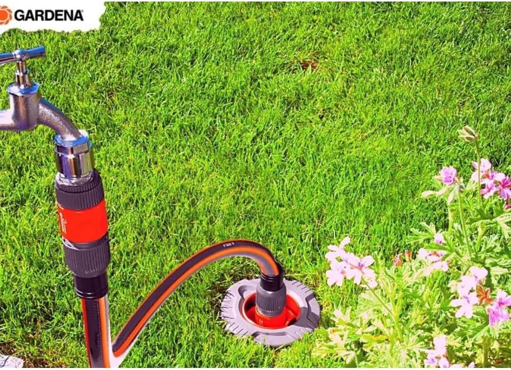 Start-Set Garten-Pipeline mit Wassersteckdosen, Start-Set