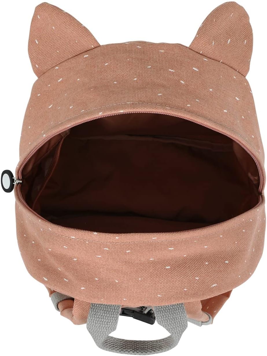 Kinderrucksack mit Katzenmotiv, Dunkelrosa Mrs Cat