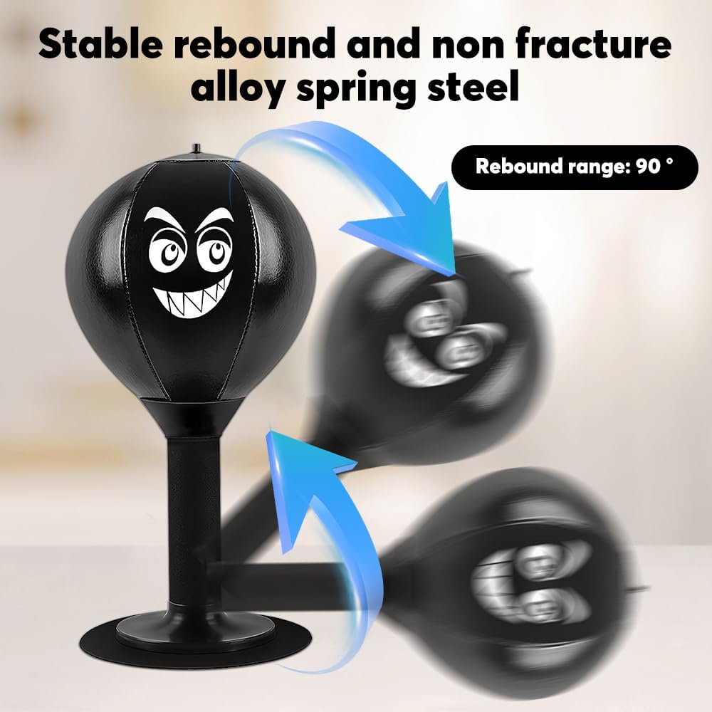 Mini-Punchingball mit Saugnapf