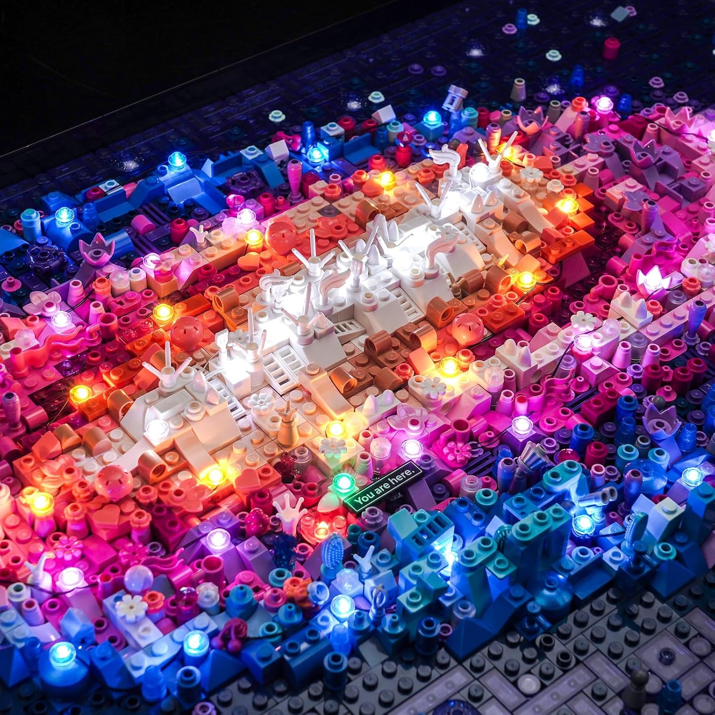LED Licht Set für LEGO Die Milchstrassen-Galaxie (31212) inkl. Fernbedienung, 31212 The Milky Way Galaxy Fernbedienung