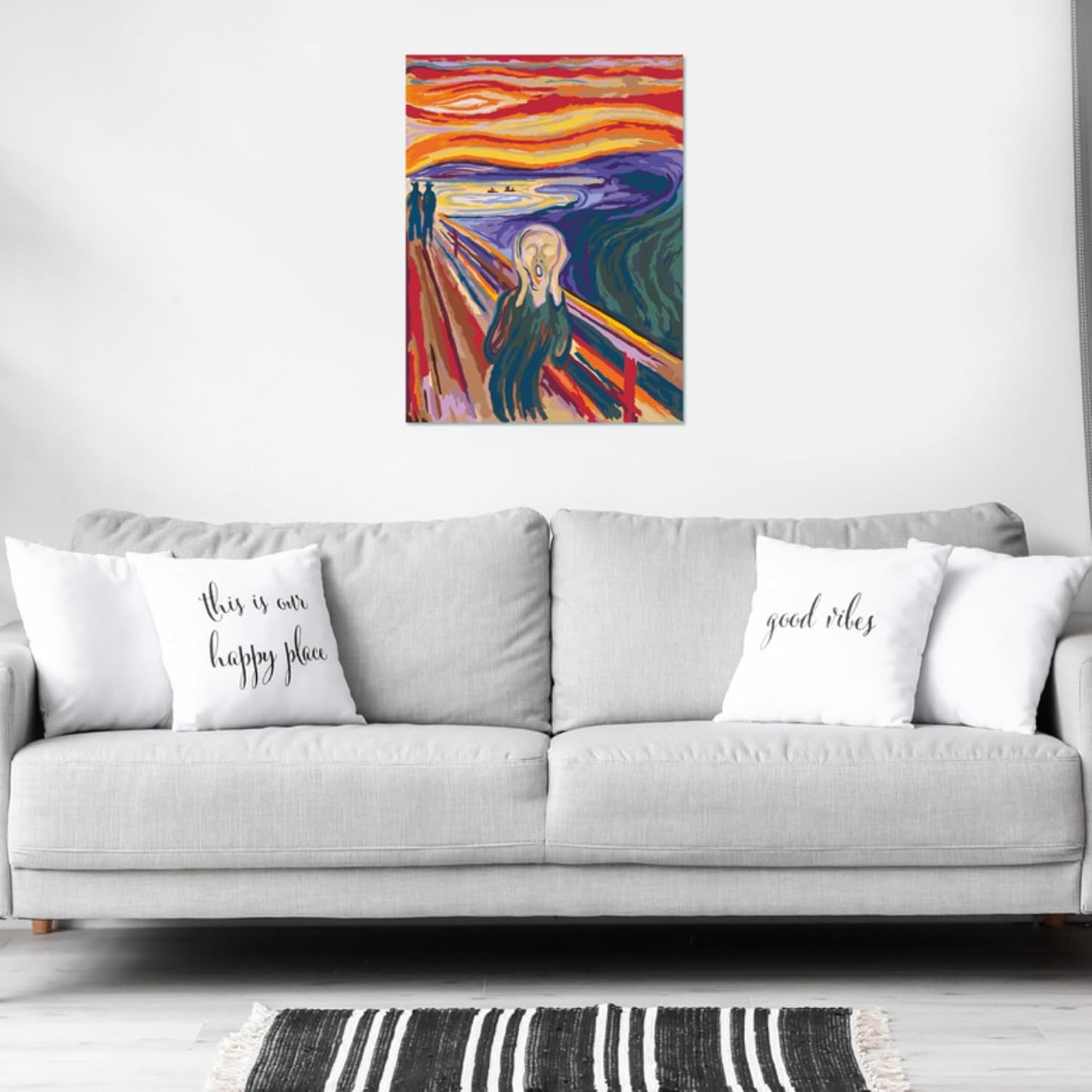 CreArt Malen nach Zahlen: Der Schrei (Edvard Munch), CreArt Art Collection - Munch: Der Schrei