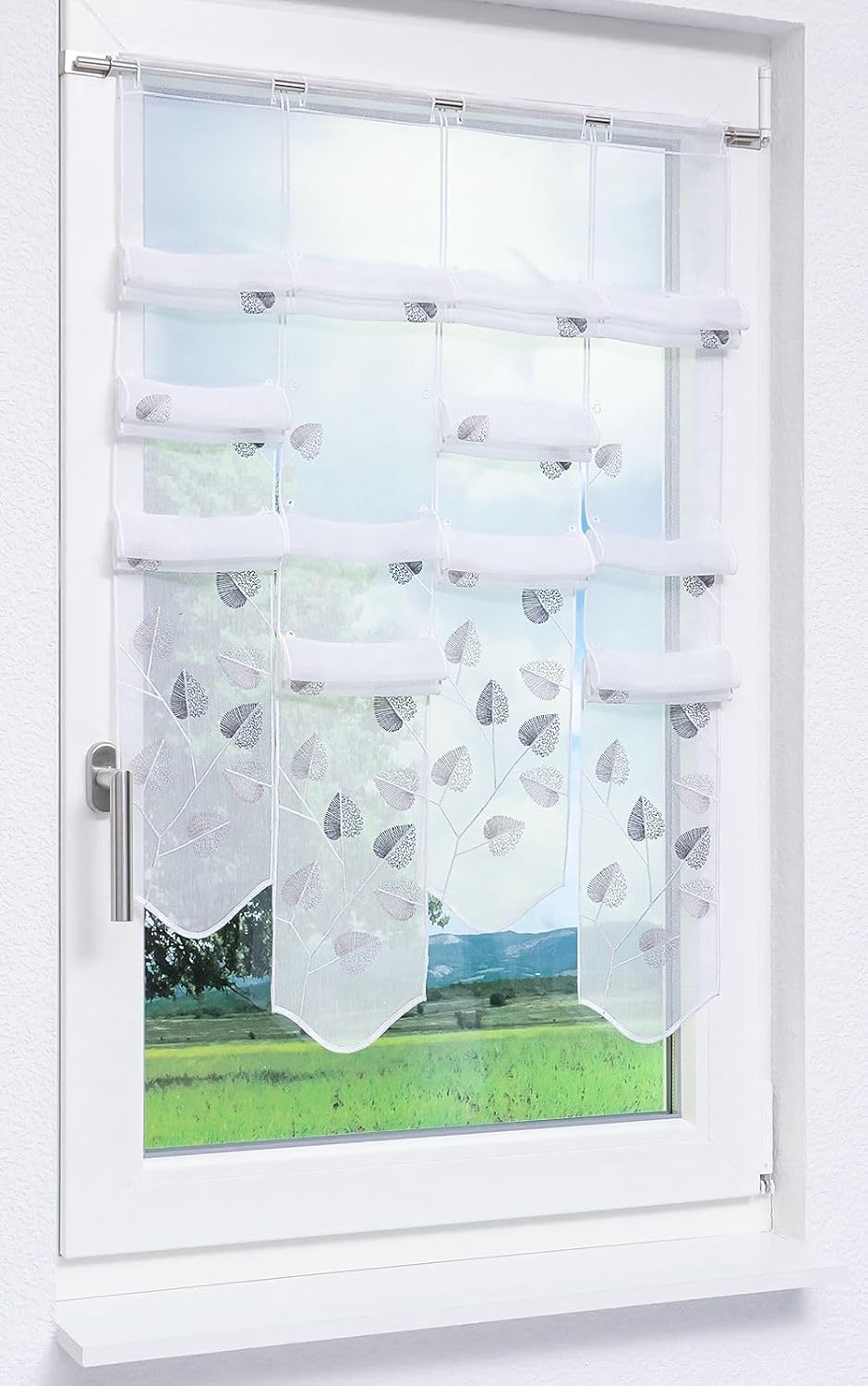 Panneaux Designblätter, 64 x 140 cm (B x H) Grau 1