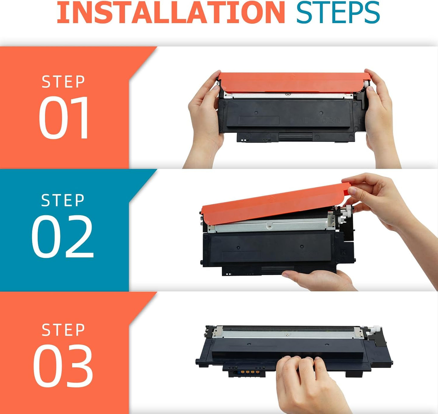 Toner-Multipack für Samsung-Drucker (4 Stück), (Schwarz Magenta Cyan Gelb)