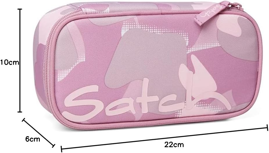 Schlamperbox mit Trennfach und Stiftehalter, Heartbreaker - Rosa
