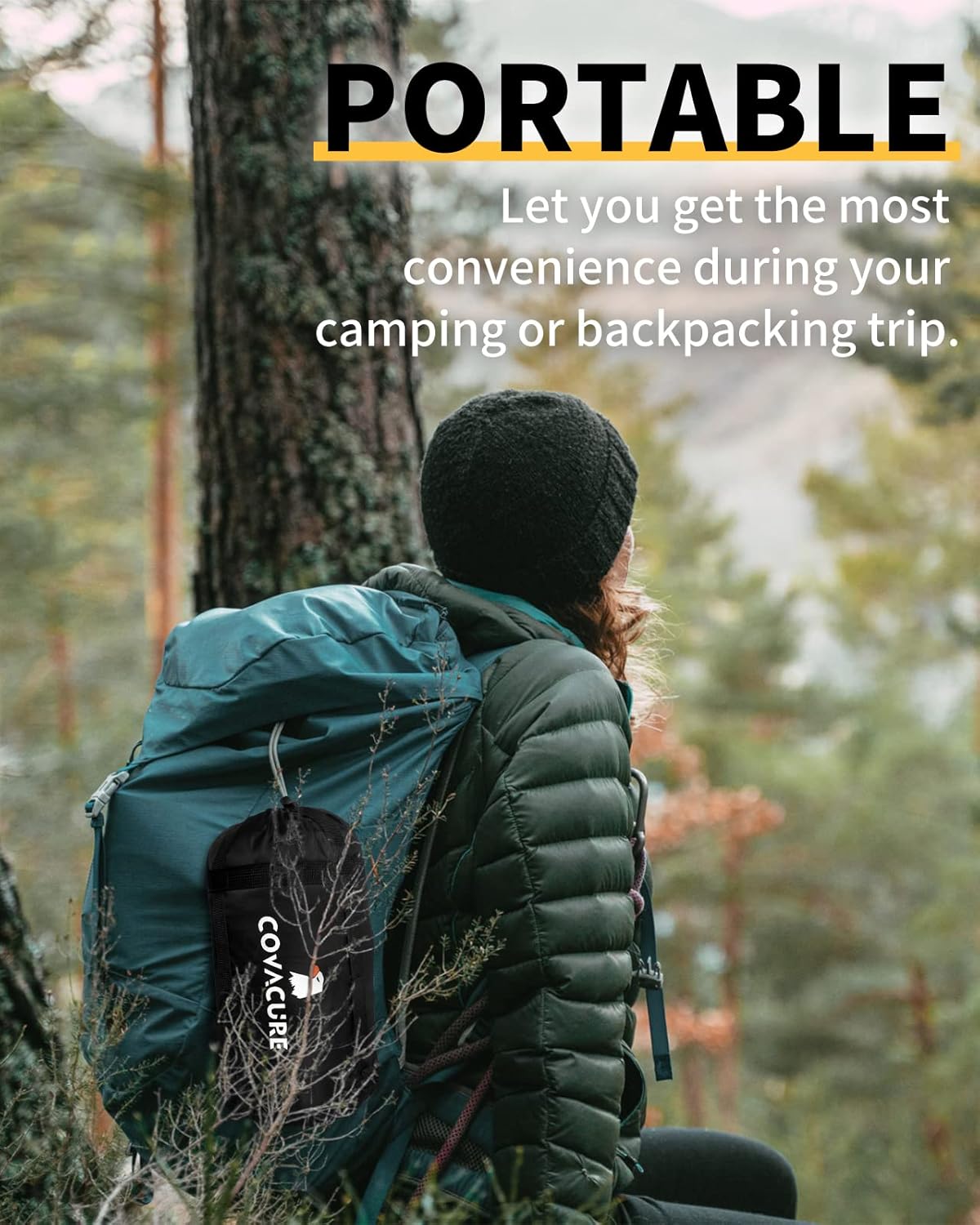 Ultraleichter Sommerschlafsack, 0.8 kg