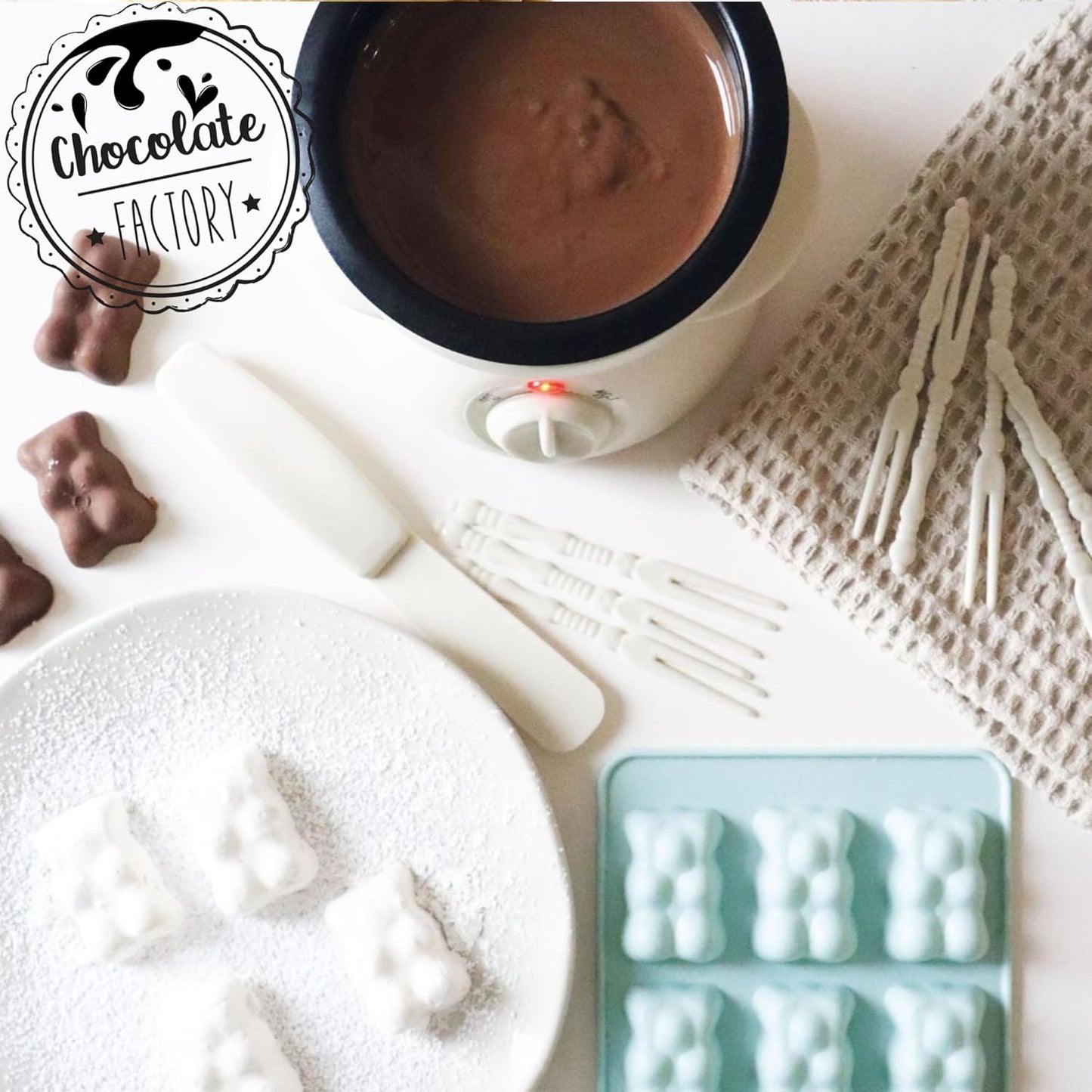 Elektrisches Schokoladenfondue