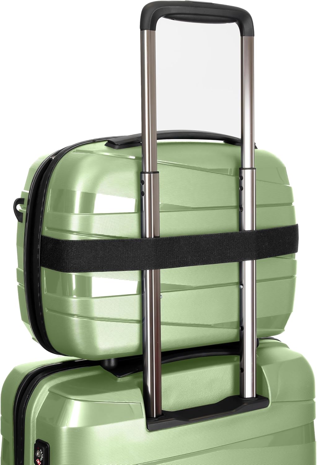 Essentials 10 Beautycase 34 cm, Green-metallic Beauty Case (34 cm)