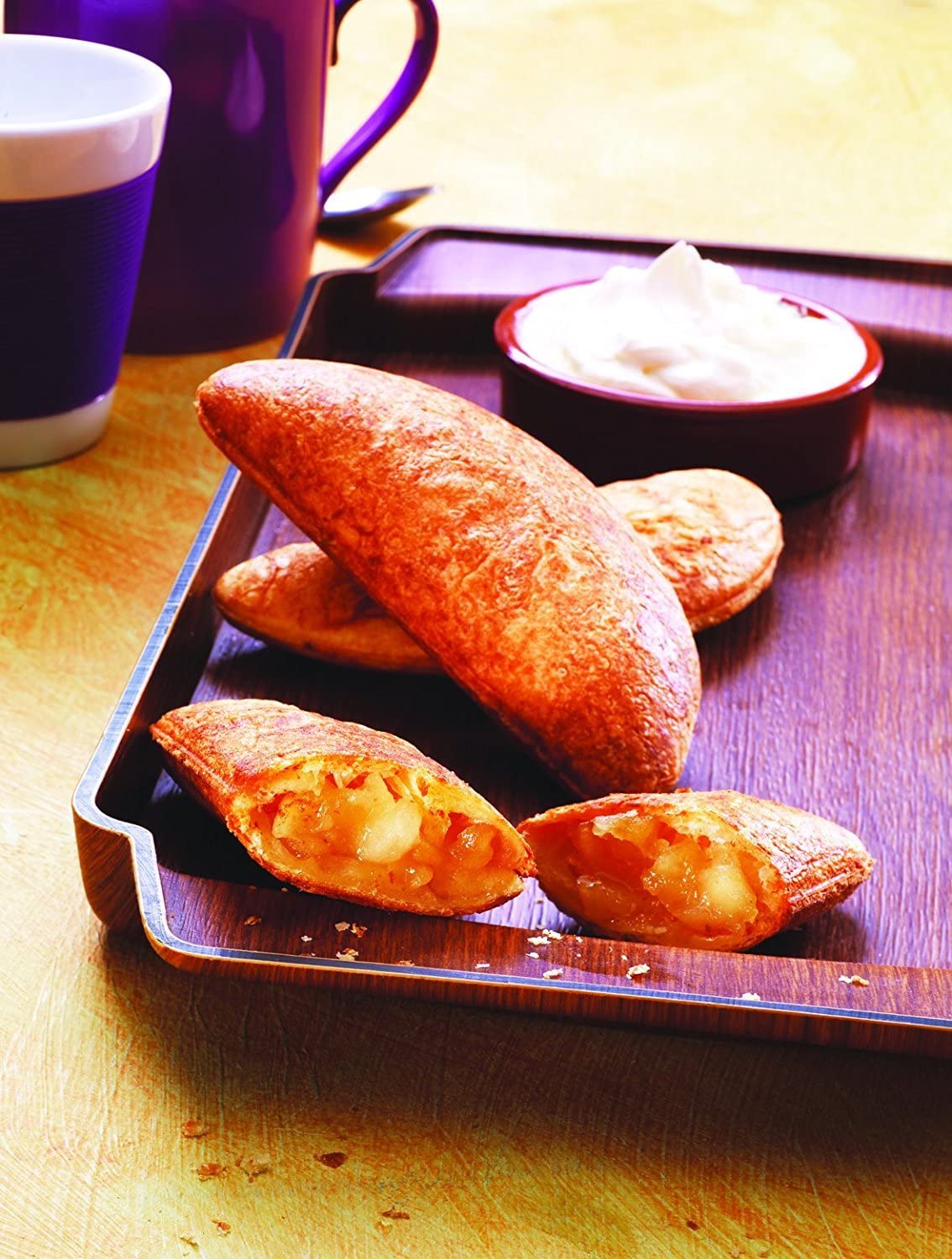Snack Platten-Set Nr.8 Teigtaschen / Empanadas, Grillplatte, Teigtaschen/Empanadas