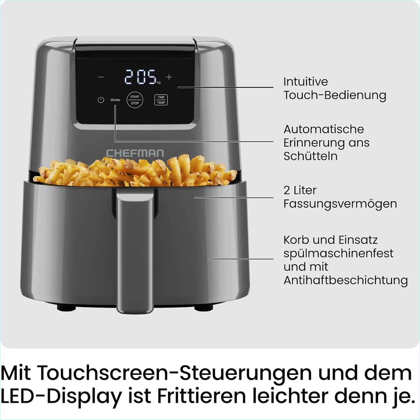 Mini-Heissluftfritteuse, EU