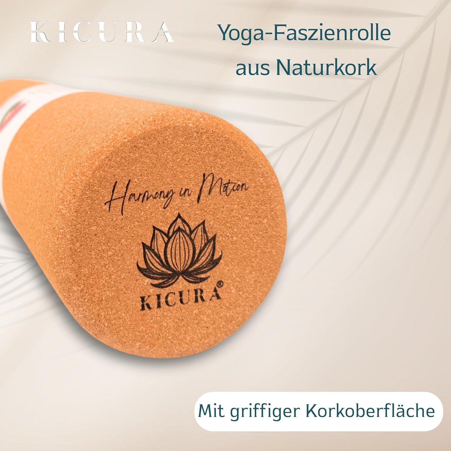 Faszienrolle aus Naturkork