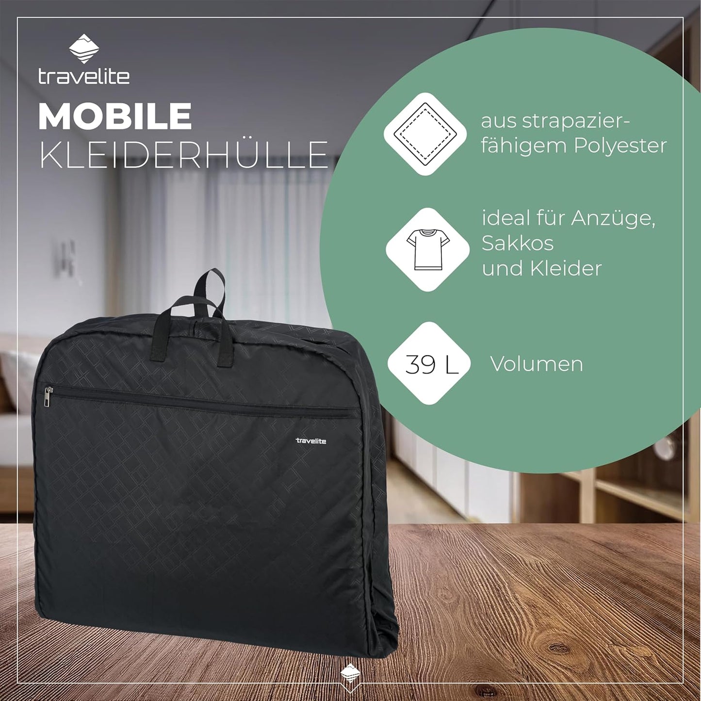 Mobile Kleiderhülle, Reisegepäck