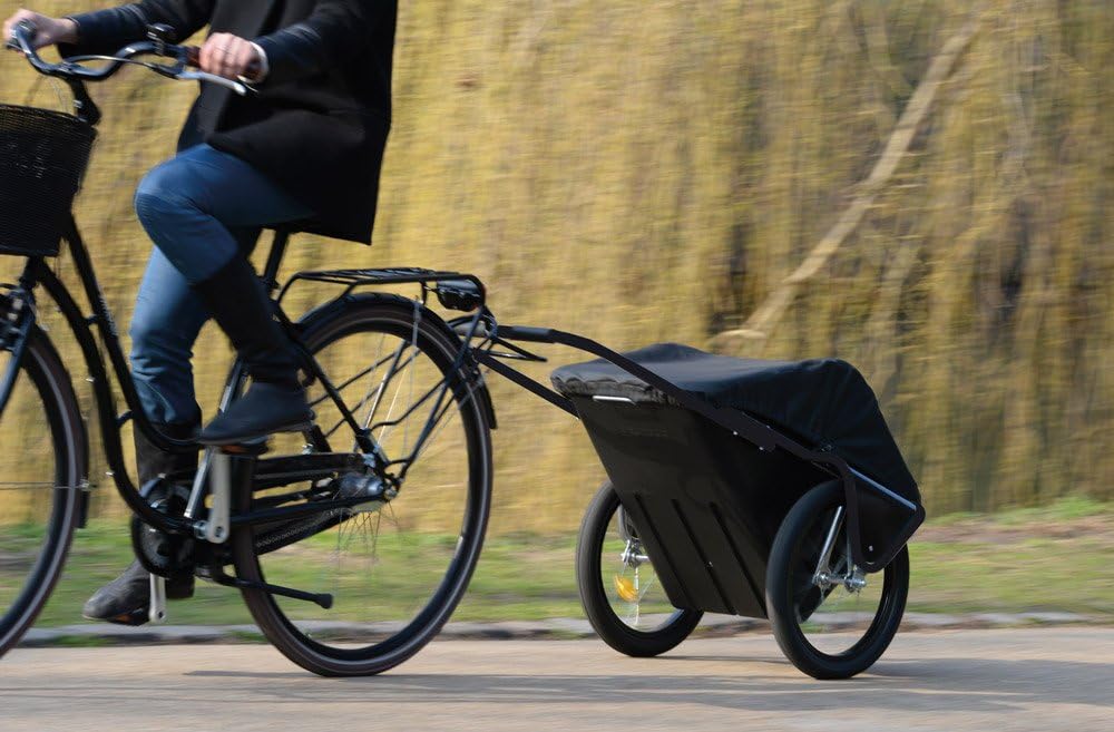 Donkey Transportanhänger für Fahrräder, Schwarz