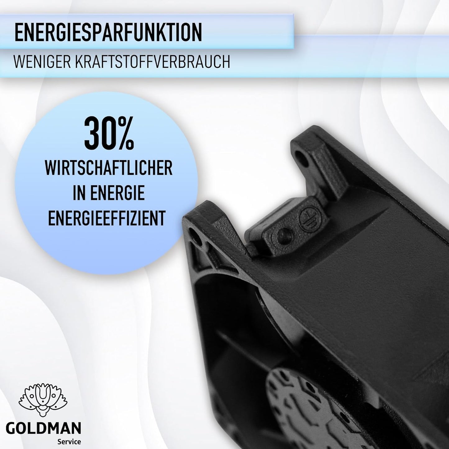 Axialventilator für Kaminkassette, Mittelgross