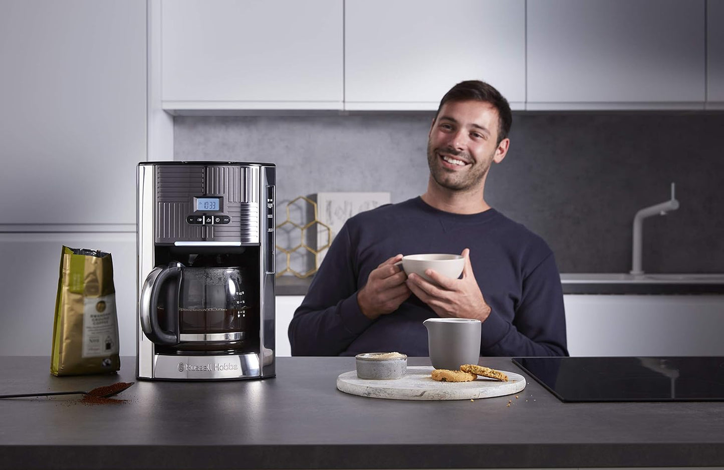 Kaffeemaschine für 12 Tassen, Kaffeemaschine