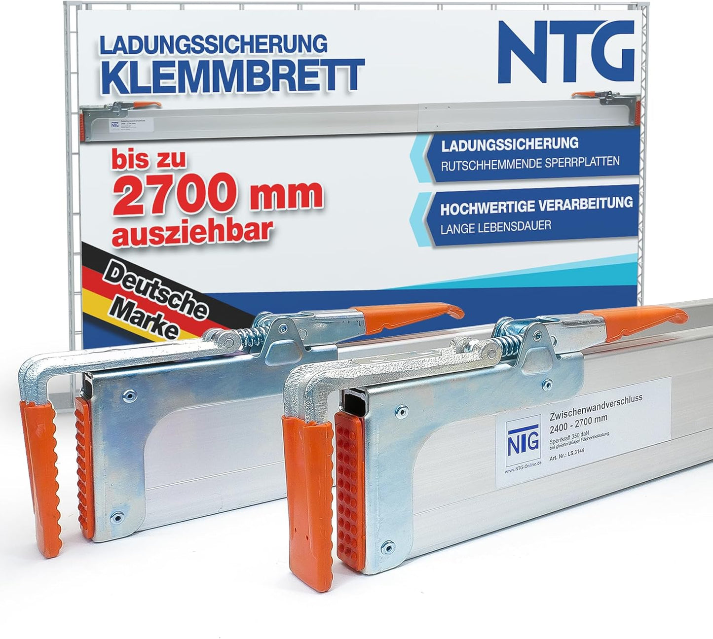 Ladungssicherung Zwischenwandverschluss für Anhänger, 1 Stück, Zwischenwandverschluss