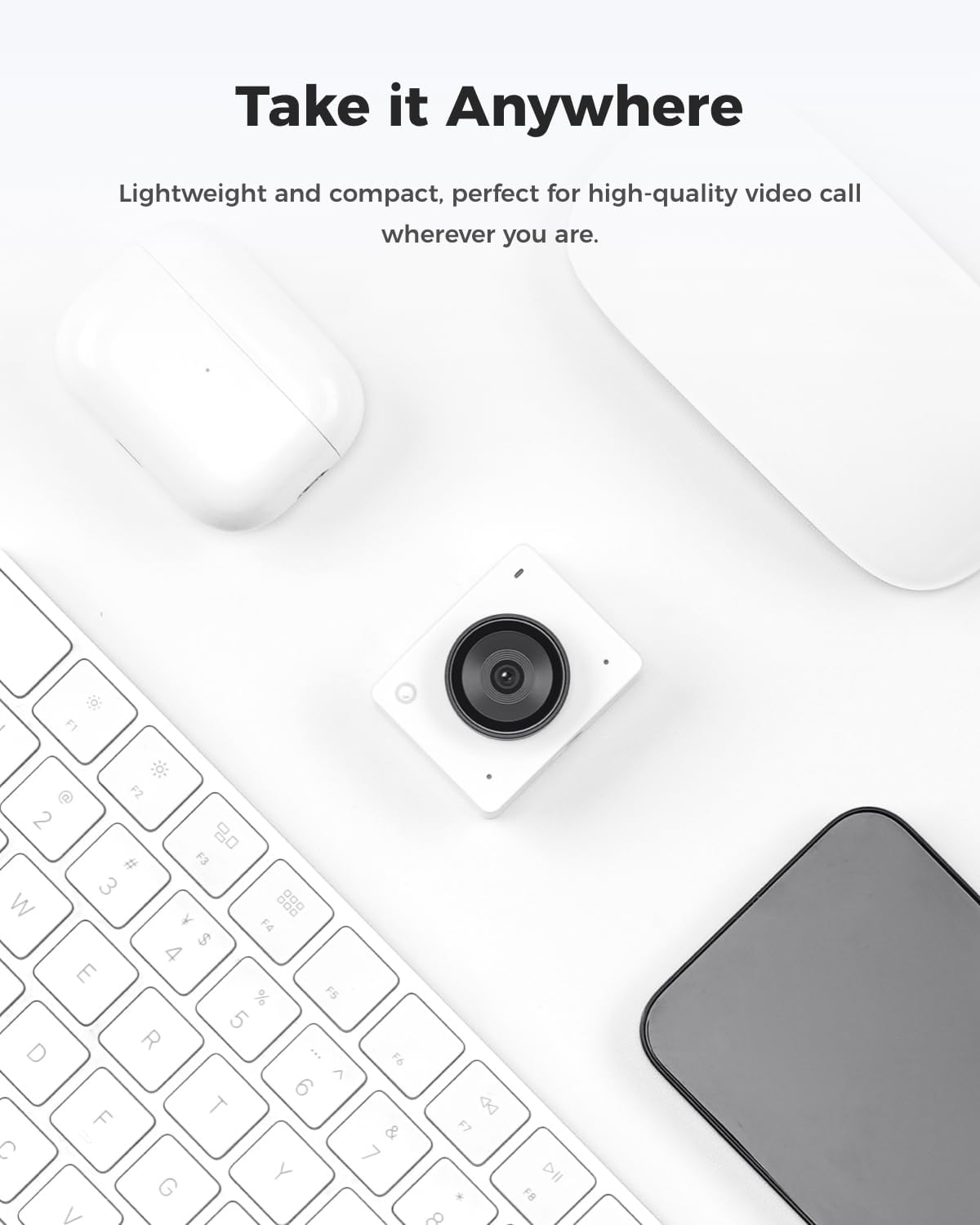 Webcam MEET 2, Cloud White