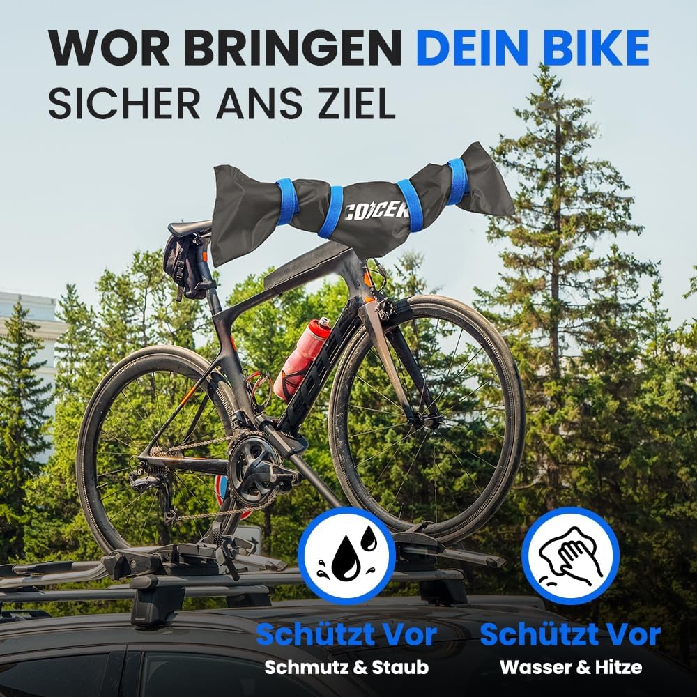 Lenkerschutzhülle Ebike Transportschutz 2er-Set, Blau, 2er-Pack