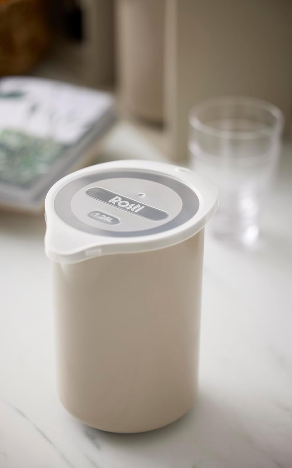 Rührbecher mit Deckel, 1.25 Liter, Humus 1250 ml