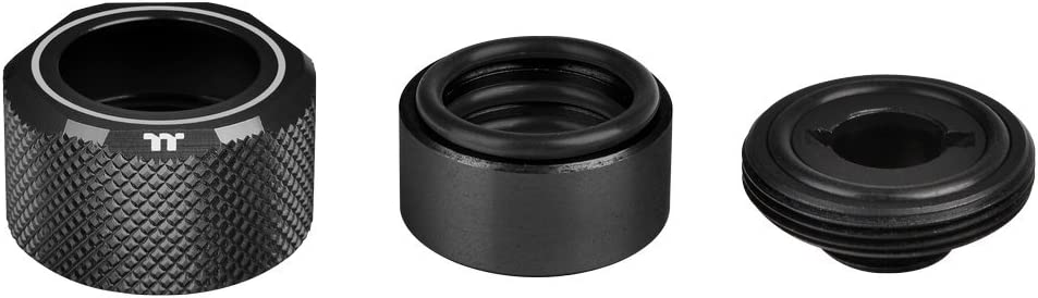 Pacific C-PRO G1/4 PETG Tube 16mm OD Compression – Black, Verbindung