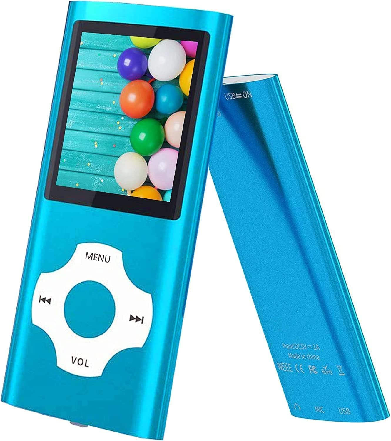 MP3/MP4-Player mit LCD-Display, Tiefblau
