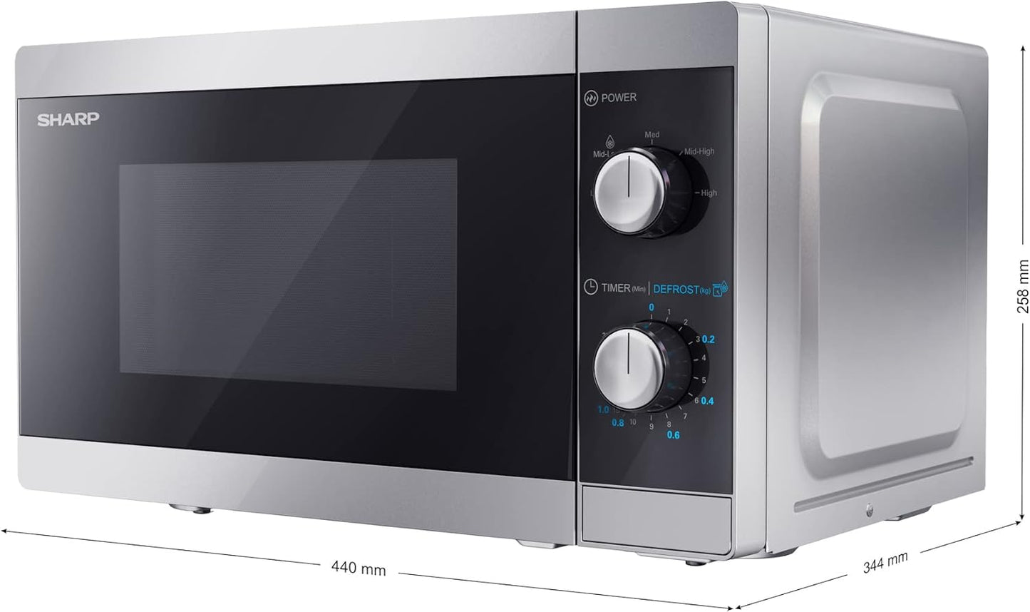 MS01E Mikrowelle mit Auftaufunktion