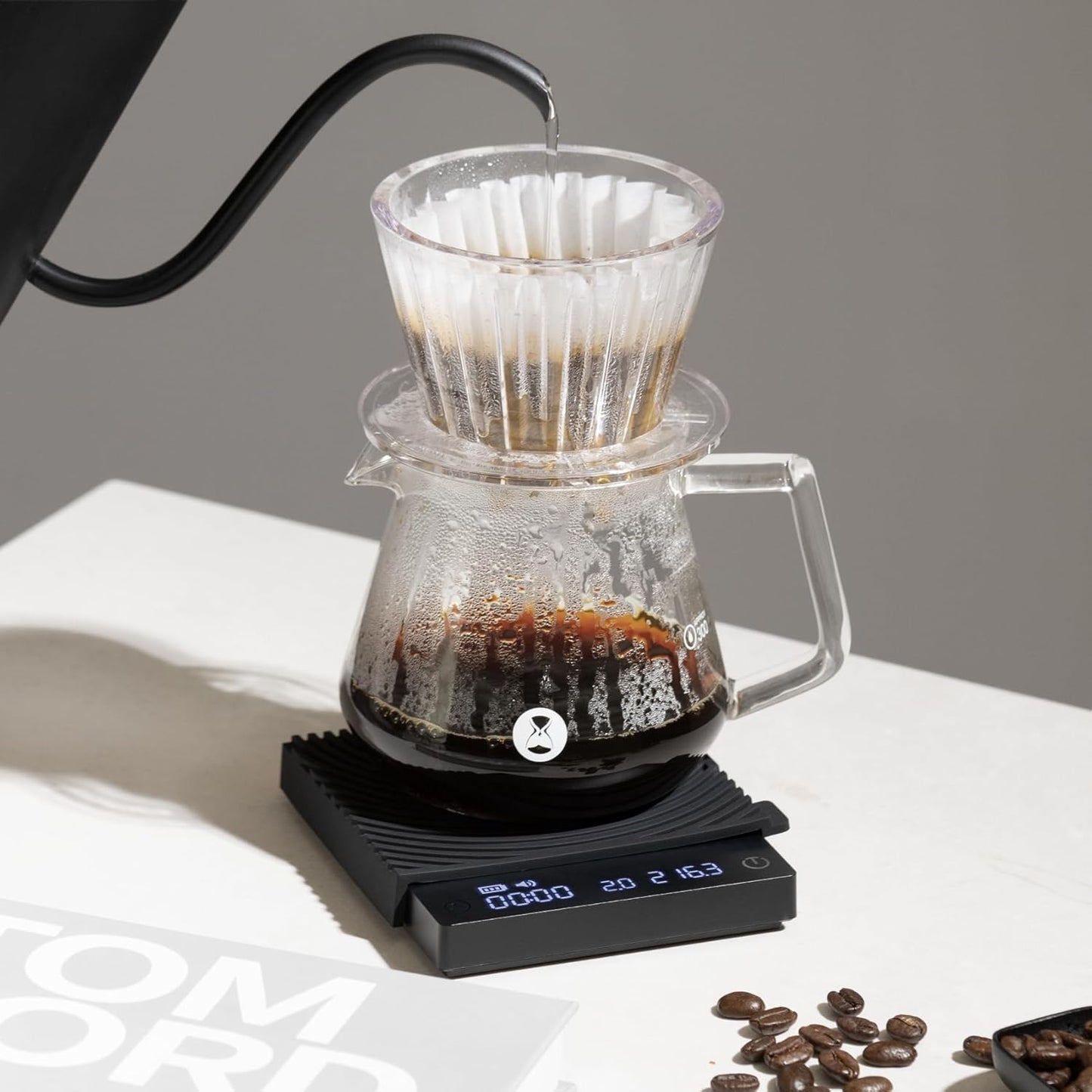 Kaffeewaage Basic mini, Basic mini schwarz
