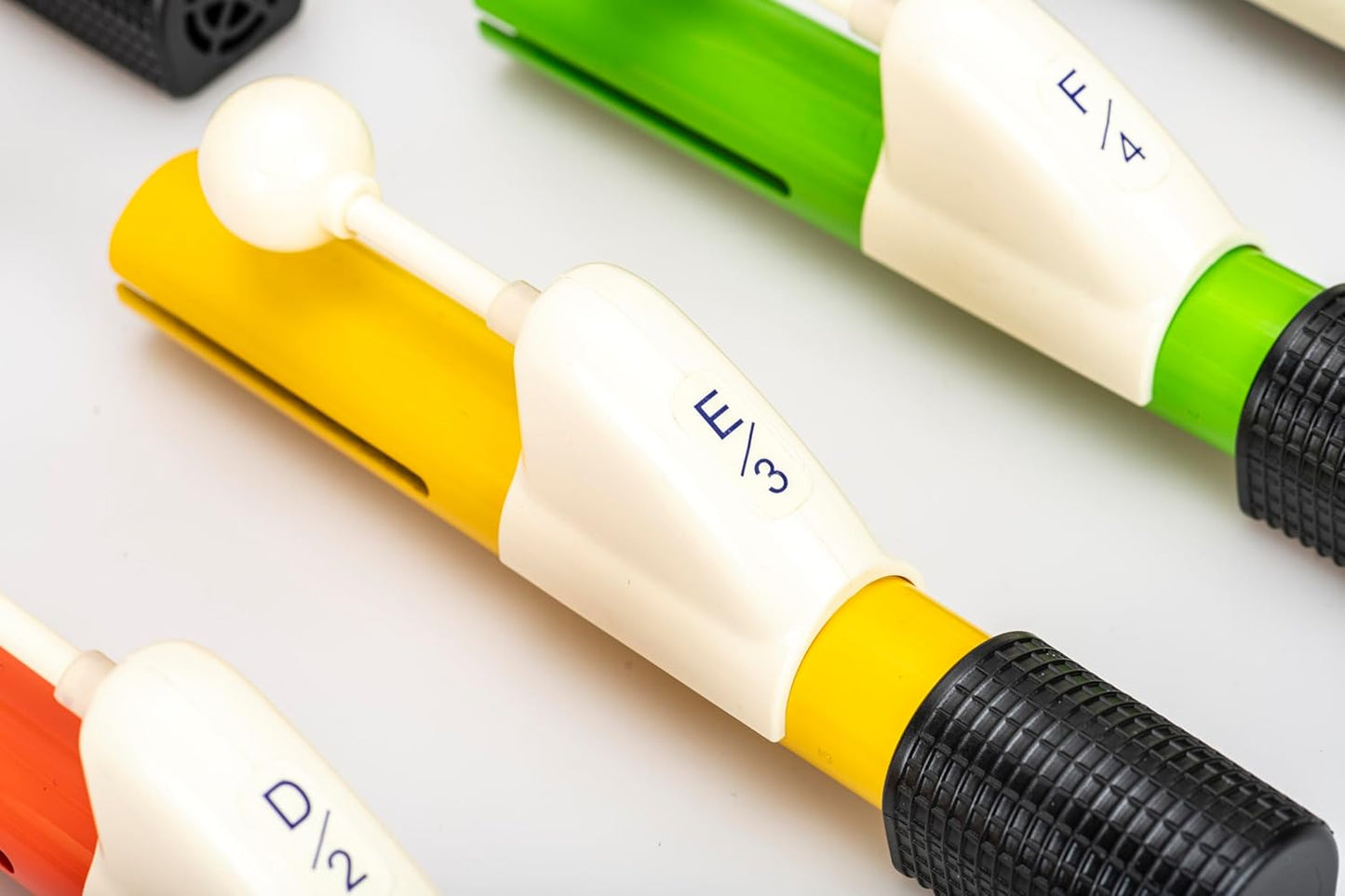 Handchimes in Boomwhackers-Farben, diatonisch