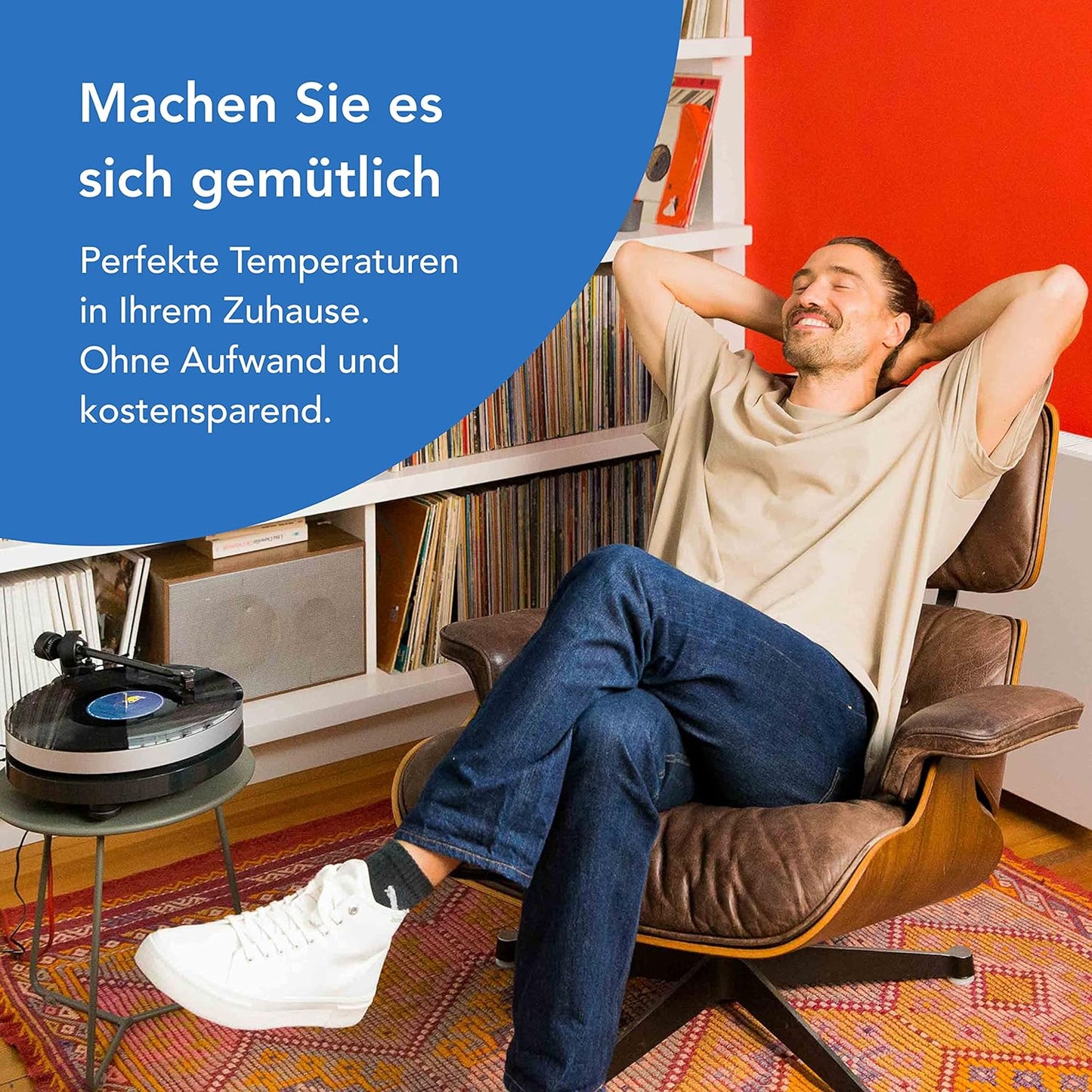 Smartes Heizkörperthermostat Set, V3+ Zusatz: 3x Heizkörper-Thermostat