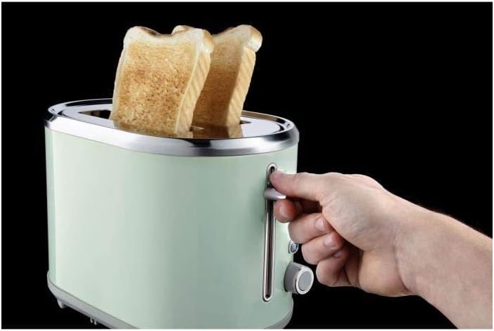 Retro-Toaster mit Brötchenaufsatz, Toaster
