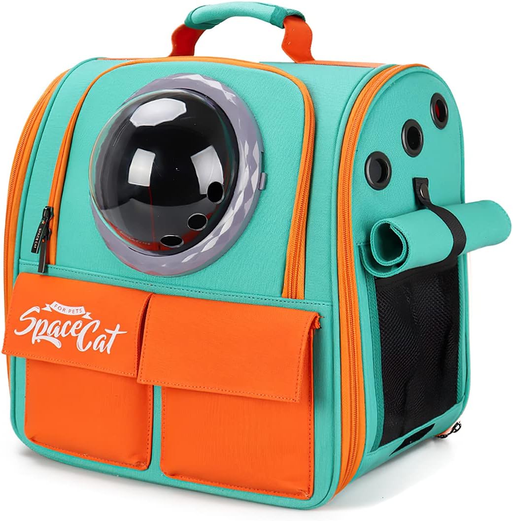 Rucksack für Haustiere, Orange