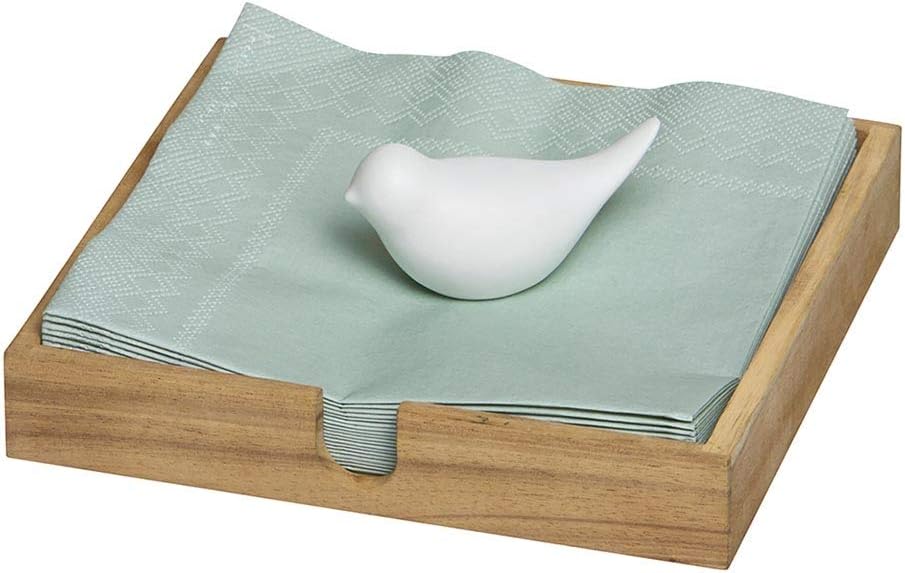 Serviettenhalter mit Vogel-Design