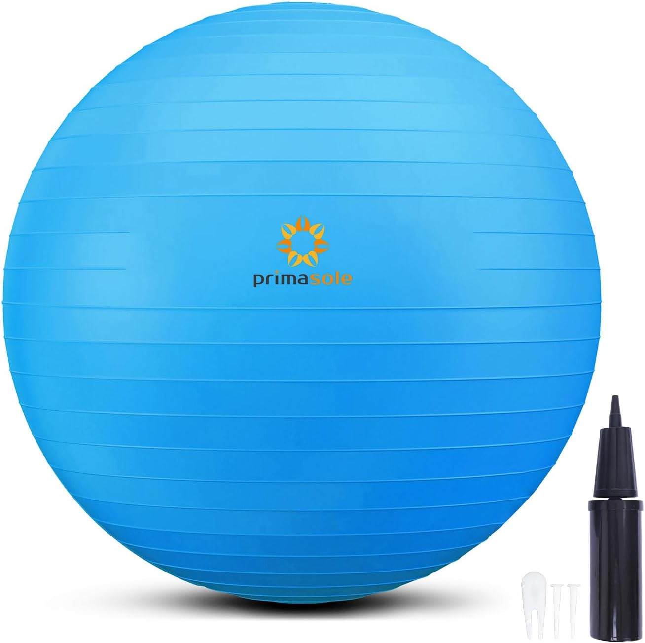 Gymnastikball für Fitness und Schwangerschaft, 25.6 inch & 65 cm blau