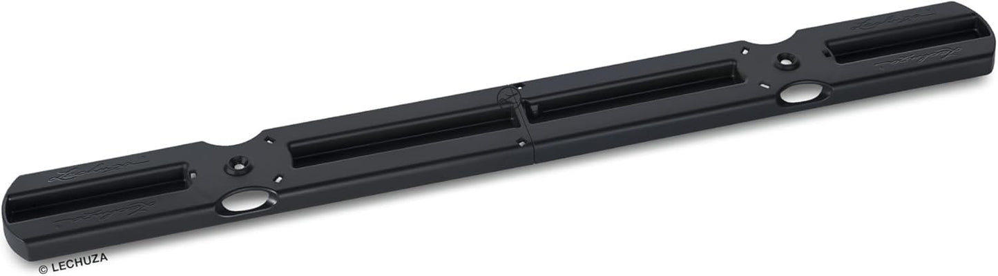 Balkon-Kastenhalter Ergänzungsset für Balconera 50 und 80, 30x6x5 cm Schwarz