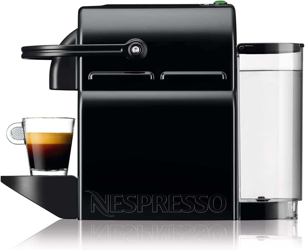 Nespresso Inissia EN 80.B, Kapselmaschine, ohne Aeroccino Dunkle Schwarz