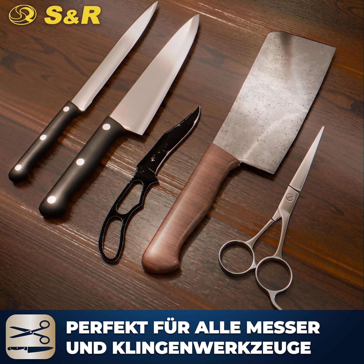 Messerschleifstein Set, 5. Set mit Körnung 1000/4000