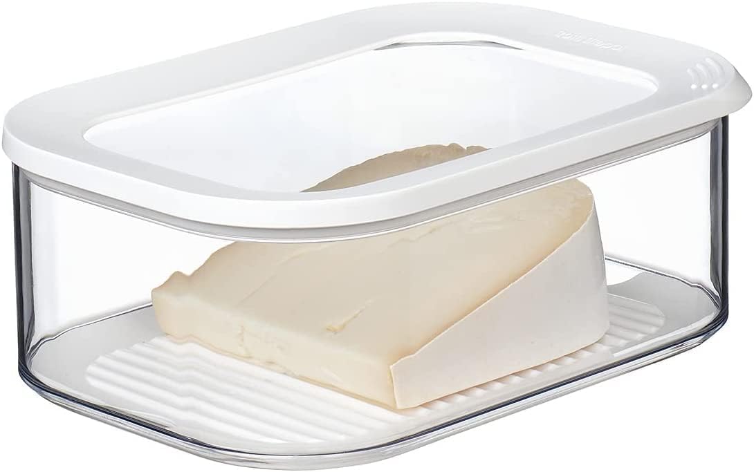 Modula Käse- und Wurstdosen-Set, Weiss Käse- und Wurstdosen-Set