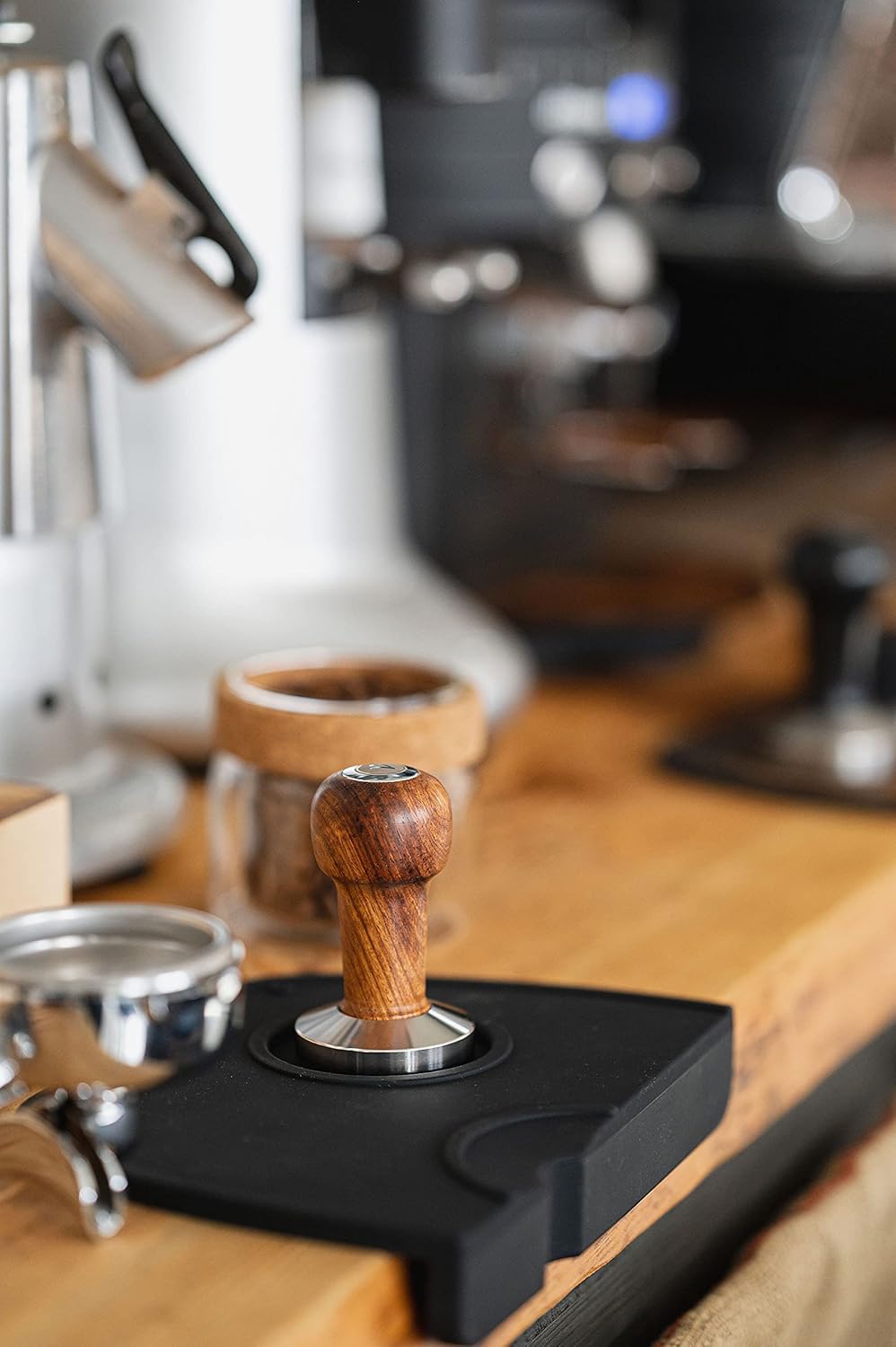 Tamper mit Tamping-Matte, 51 mm, 51mm