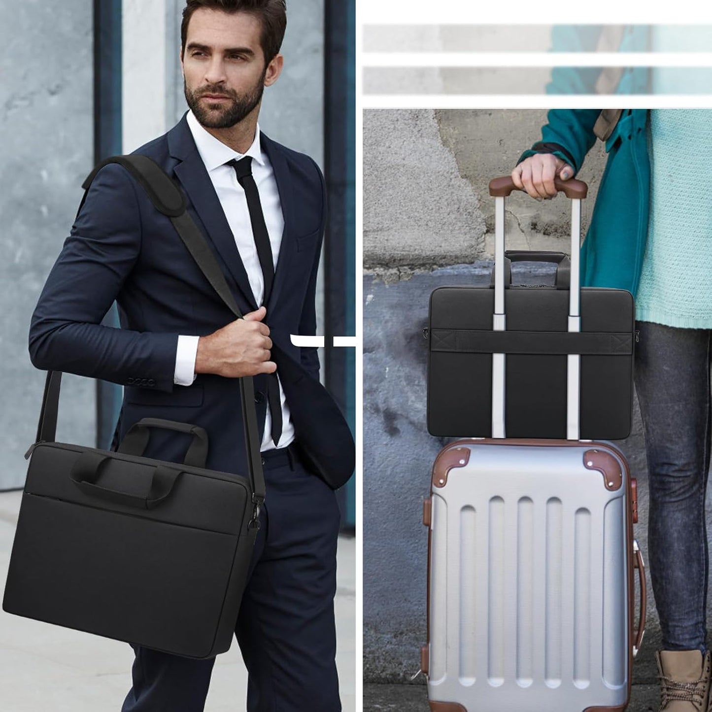 Wasserdichte Laptoptasche, 15,6-16 Zoll
