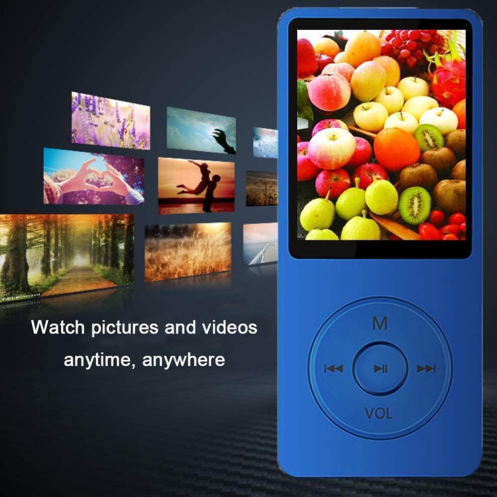 MP3-Player mit Lautsprecher, Blau
