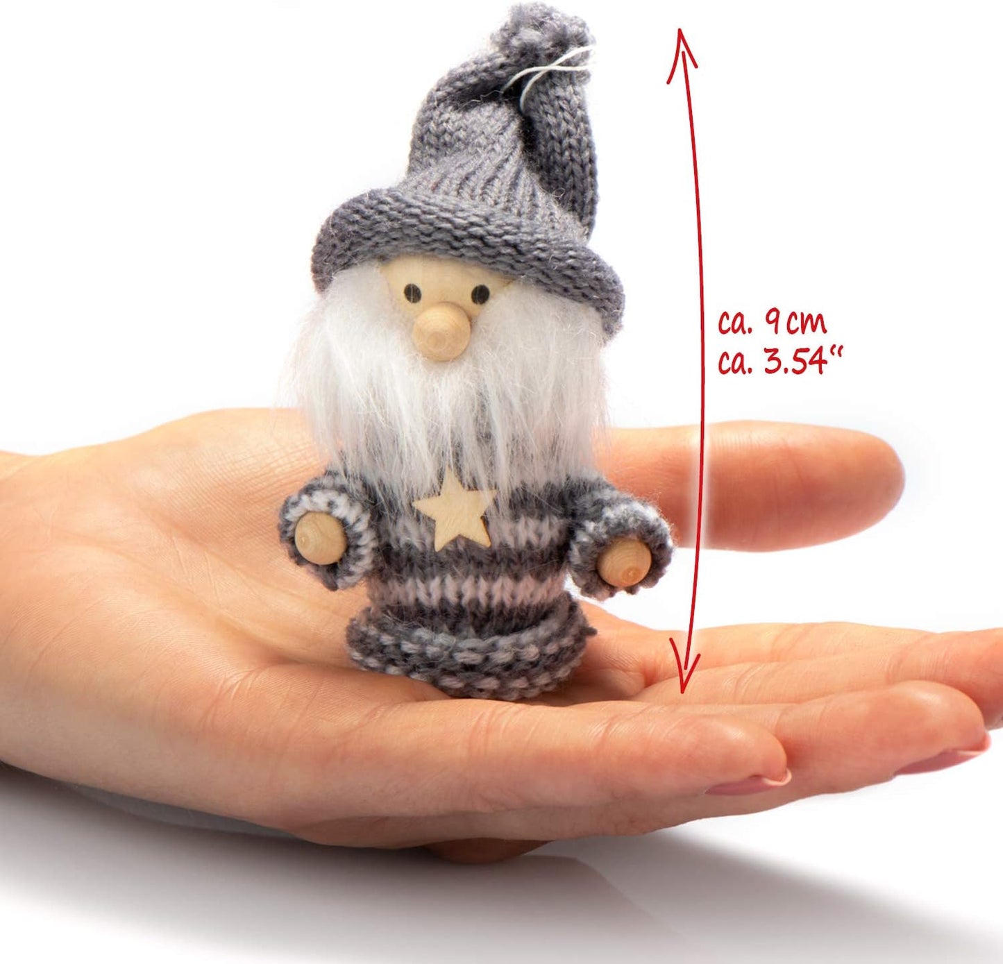 Weihnachtsmann-Anhänger, Engel & Wichtel, Big Pack C - Bunter Mix