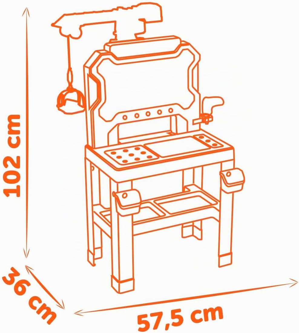 Black+Decker Werkbank mit Kran