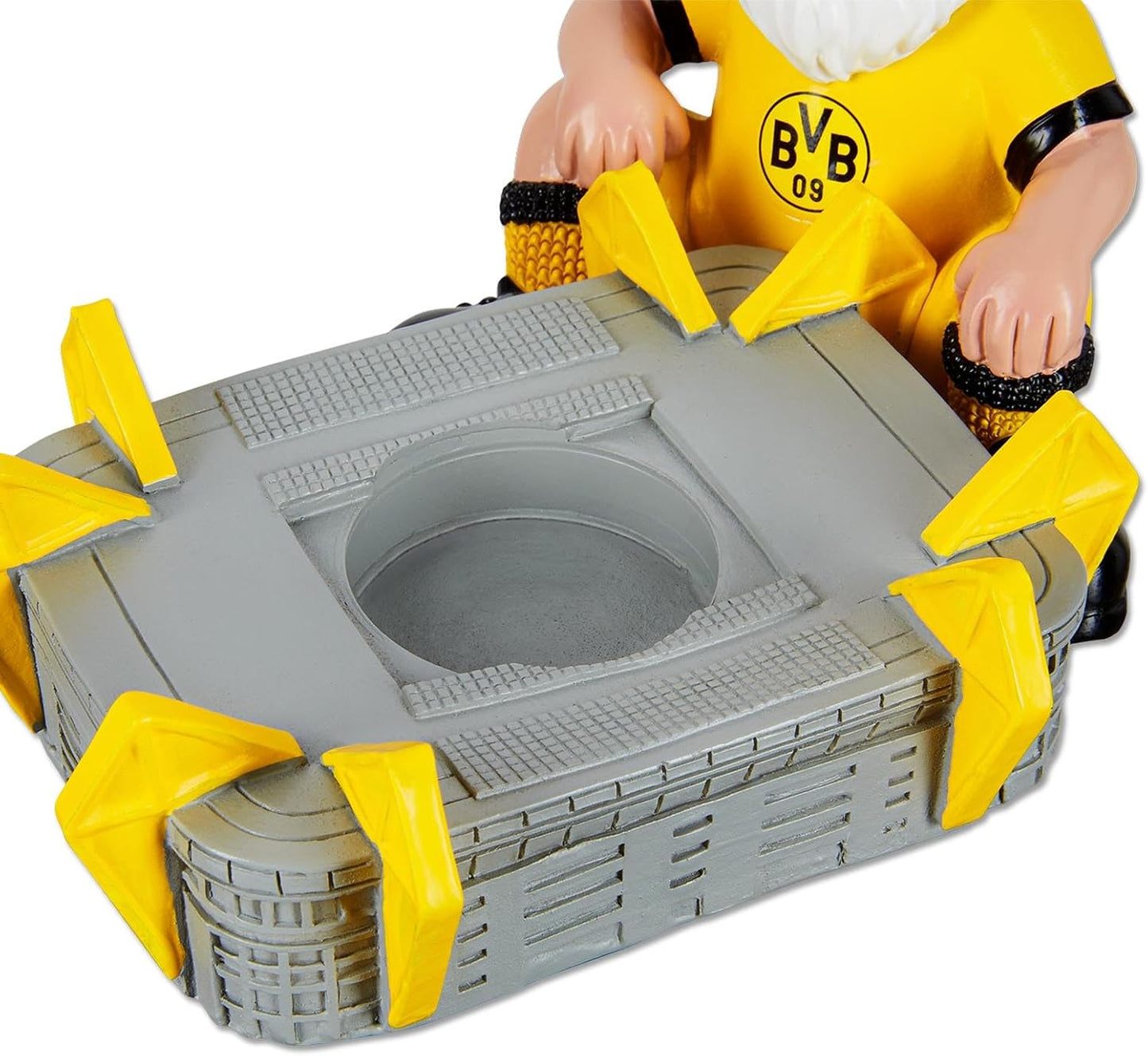 BVB Gartenzwerg mit Stadion-Teelichthalter