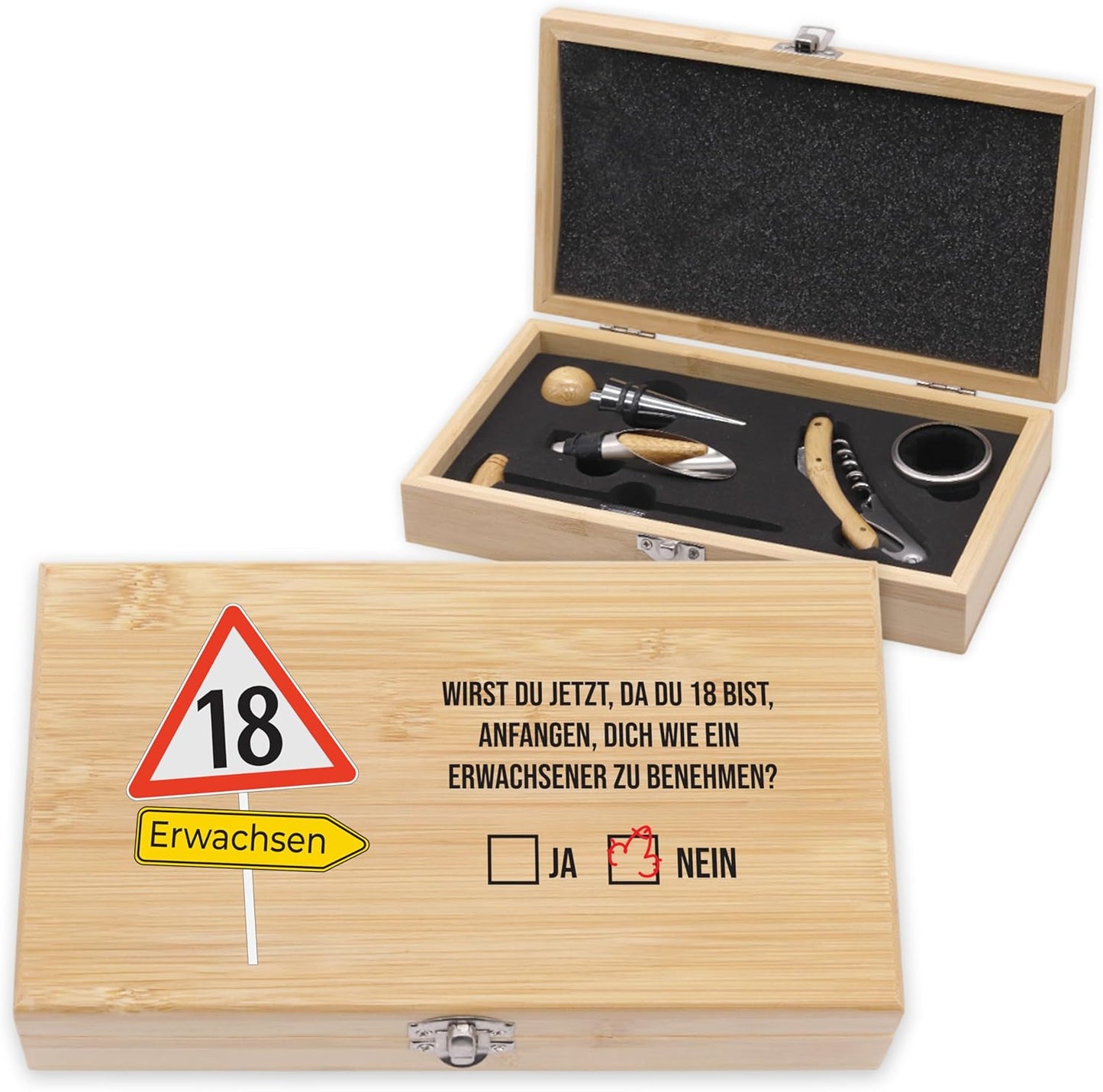 5-teiliges Weinöffner-Geschenkset, Erwachen