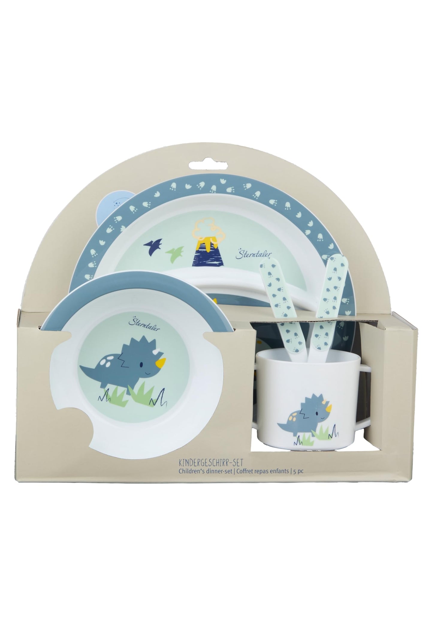 Kindergeschirrset Dino Rexi 5-teilig