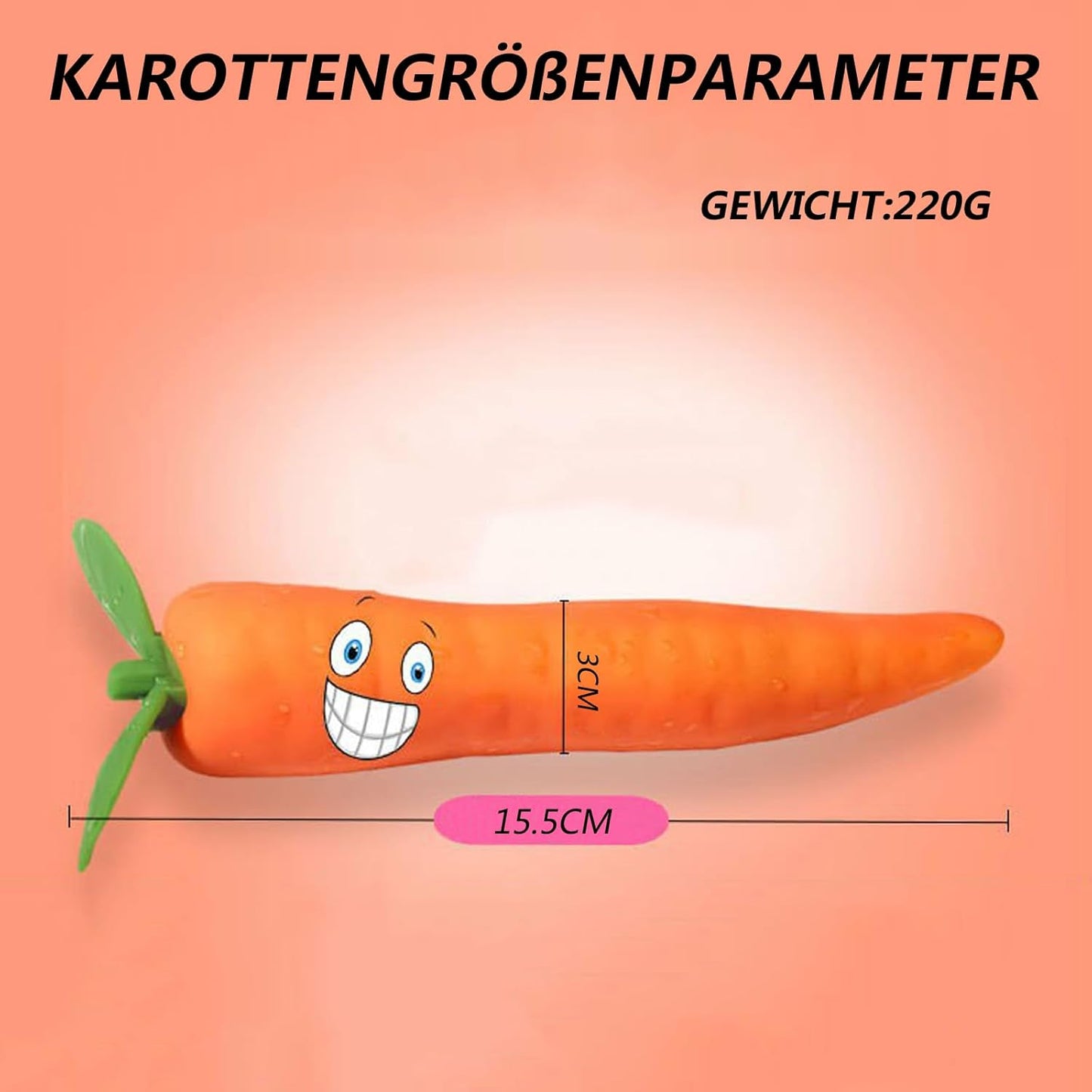 G-Punkt Karottenvibrator mit 10 Vibrationsmodi, C