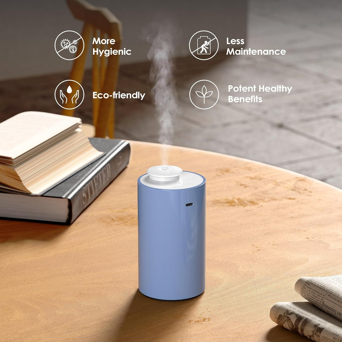 Diffusor für ätherische Öle, Light Steel Blue