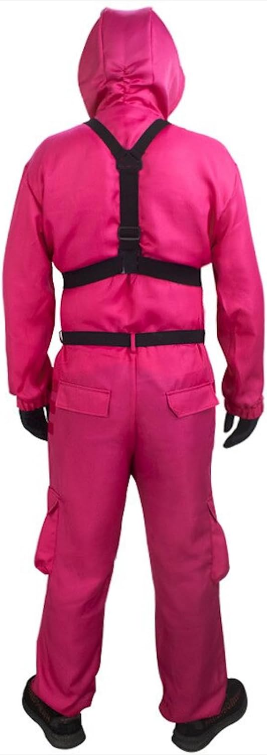 Koreanisches Gamer Overall-Kostüm für Erwachsene, Kurz-X-Large